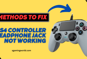 PS4 Controller Headphone Jack Not Working