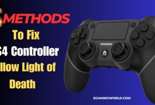 PS4 Controller Yellow Light of Death