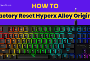 How to Factory Reset Hyperx Alloy Origins