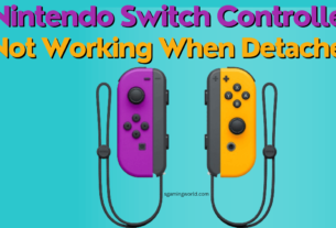 Nintendo Switch Controller Not Working When Detached