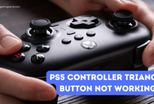 PS5 Controller Triangle Button Not Working