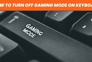 Steps to turn off gaming mode on a gaming keyboard