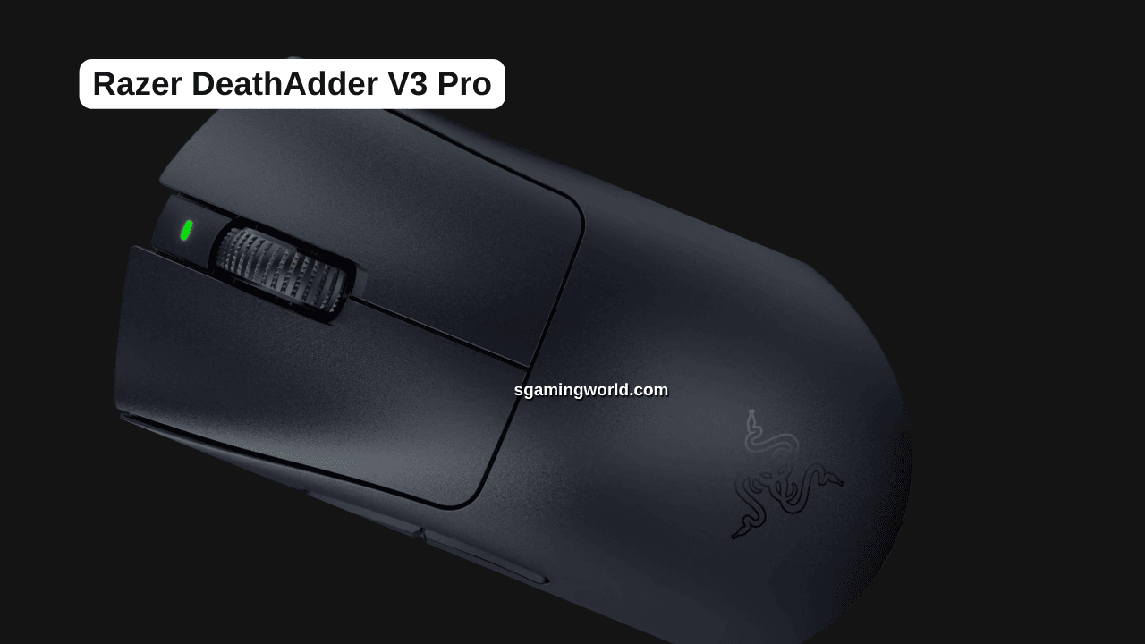 Razer DeathAdder V3 Pro  gaming mouse :Mouse Do Fortnite Pros Use