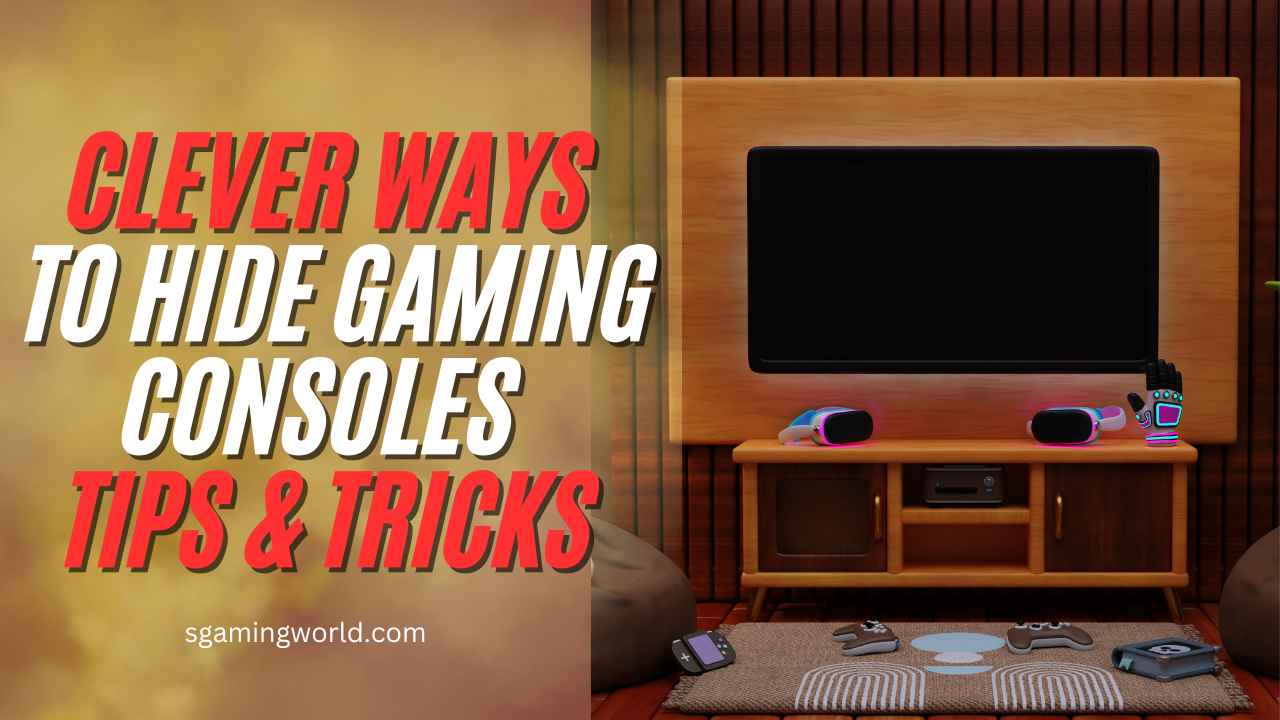 Keep your gaming setup clean and organized